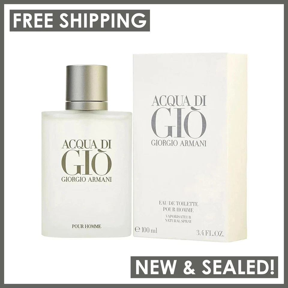 Acqua Di Gio by Giorgio Armani EDT Men's Cologne 3.4 oz / 100ml
