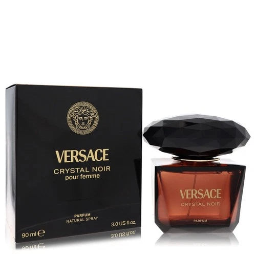 Versace Crystal Noir Eau de Toilette for Women 3.0 oz / 90ml Spray New in Box