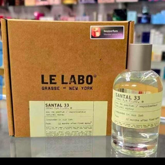 Le Labo Santal 33 Eau de Parfum 3.4 oz / 100 ml Unisex Luxury Fragrance