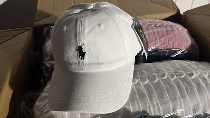 Polo Ralph Lauren Baseball Cap Hat Unisex Adults One Size White