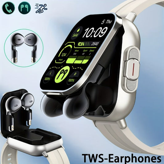 Multifunctional Smartwatch with TWS Earphones