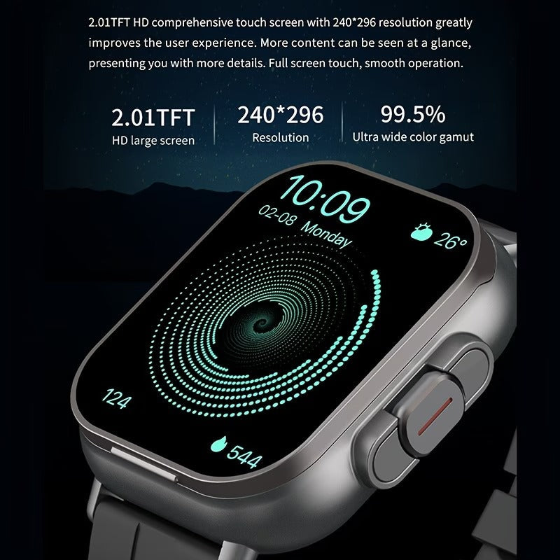 Multifunctional Smartwatch with TWS Earphones