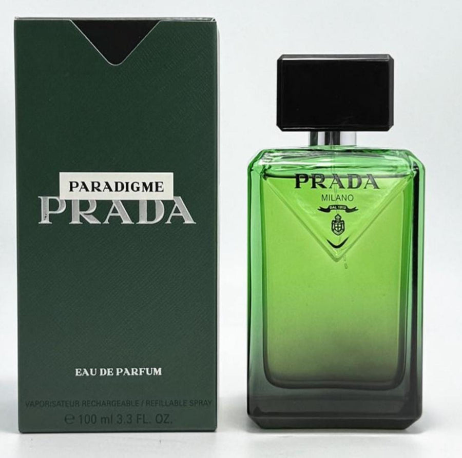 Prada Paradigme Eau de Parfum for Men 3.3 oz 100ml Ambery Woody Fragrance