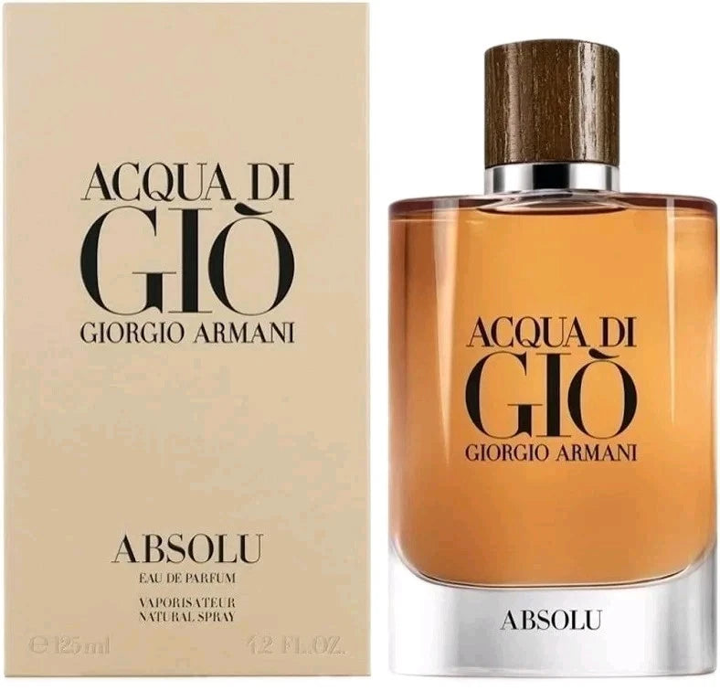 Giorgio Armani Acqua Di Giò Absolu Eau de Parfum 4.2 oz / 125ml for Men