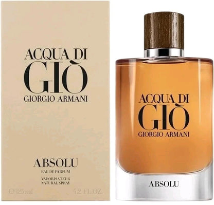 Giorgio Armani Acqua Di Giò Absolu Eau de Parfum 4.2 oz / 125ml for Men