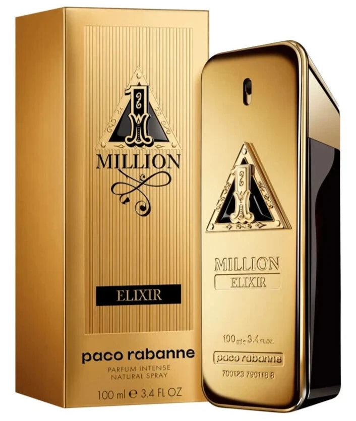 Paco Rabanne 1 Million Eau de Toilette for Men 3.4 oz / 100ml New Gift Box