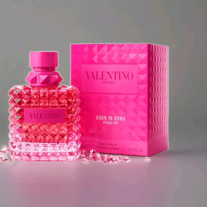 Valentino Donna Born In Roma Pink PP Eau de Parfum Spray for Women 3.4 oz / 100 ml – New