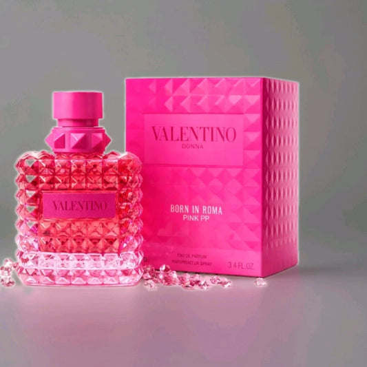 Valentino Donna Born In Roma Pink PP Eau de Parfum Spray for Women 3.4 oz / 100 ml – New