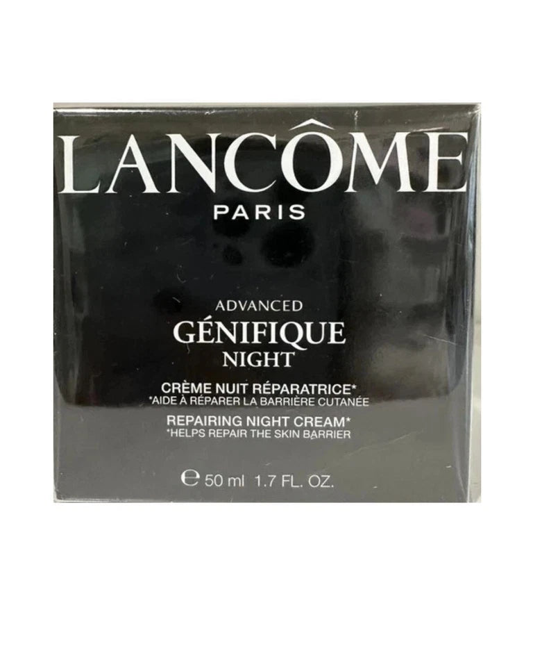 Lancôme Advanced Génifique Repairing Night Cream 50mL / 1.7 oz – Hydrating Face Cream, New & Sealed