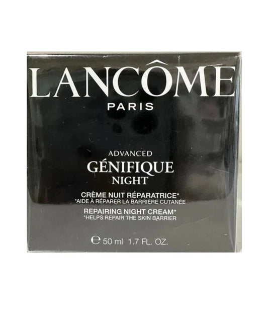 Lancôme Advanced Génifique Repairing Night Cream 50mL / 1.7 oz – Hydrating Face Cream, New & Sealed